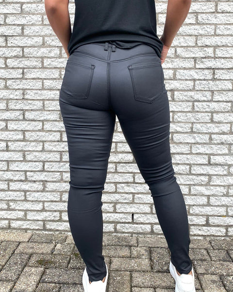 Norfy Wax broek - Zwart